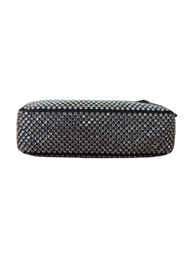 Prada Black Crystal Embellished Re-Edition Bag