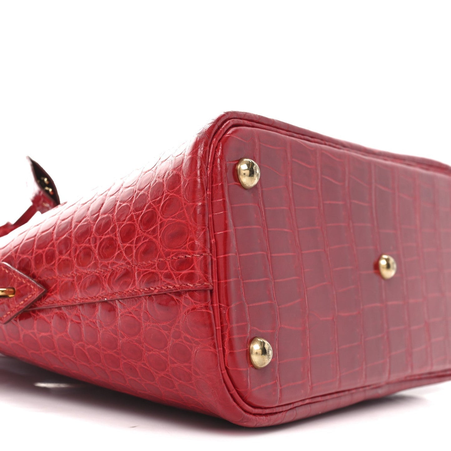 Shiny Porosus Crocodile Bolide 31 Rouge Vif