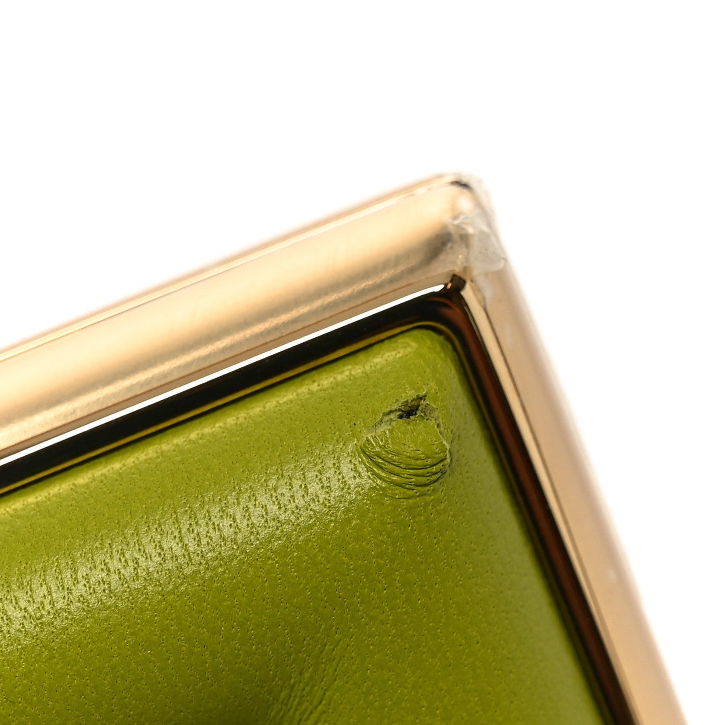 Shiny Nappa Small Fendi First Wasabi