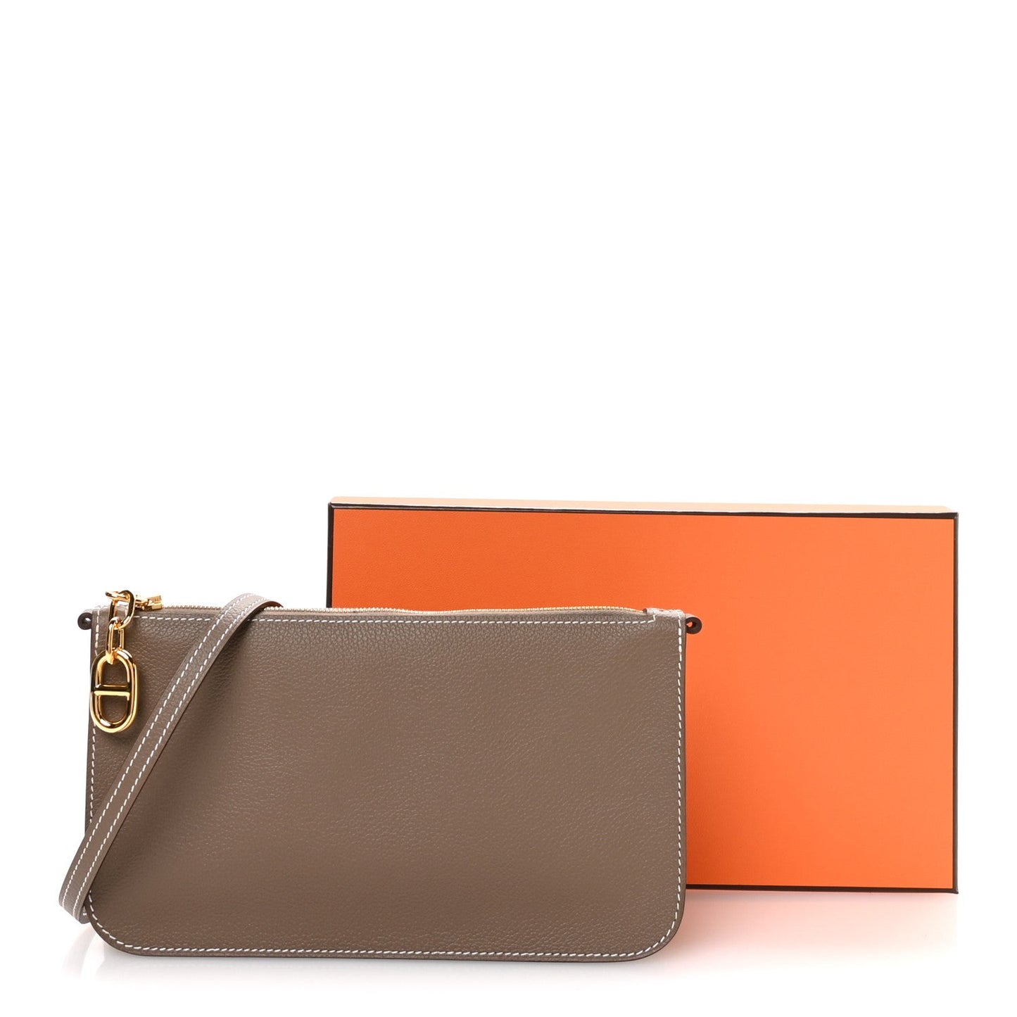 Evercolor Chaine d'Ancre Zipengo Pochette To Go Etoupe