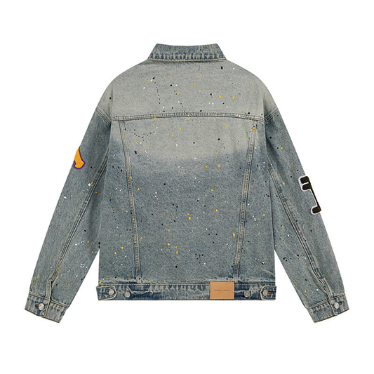 Purple Denim Jacket