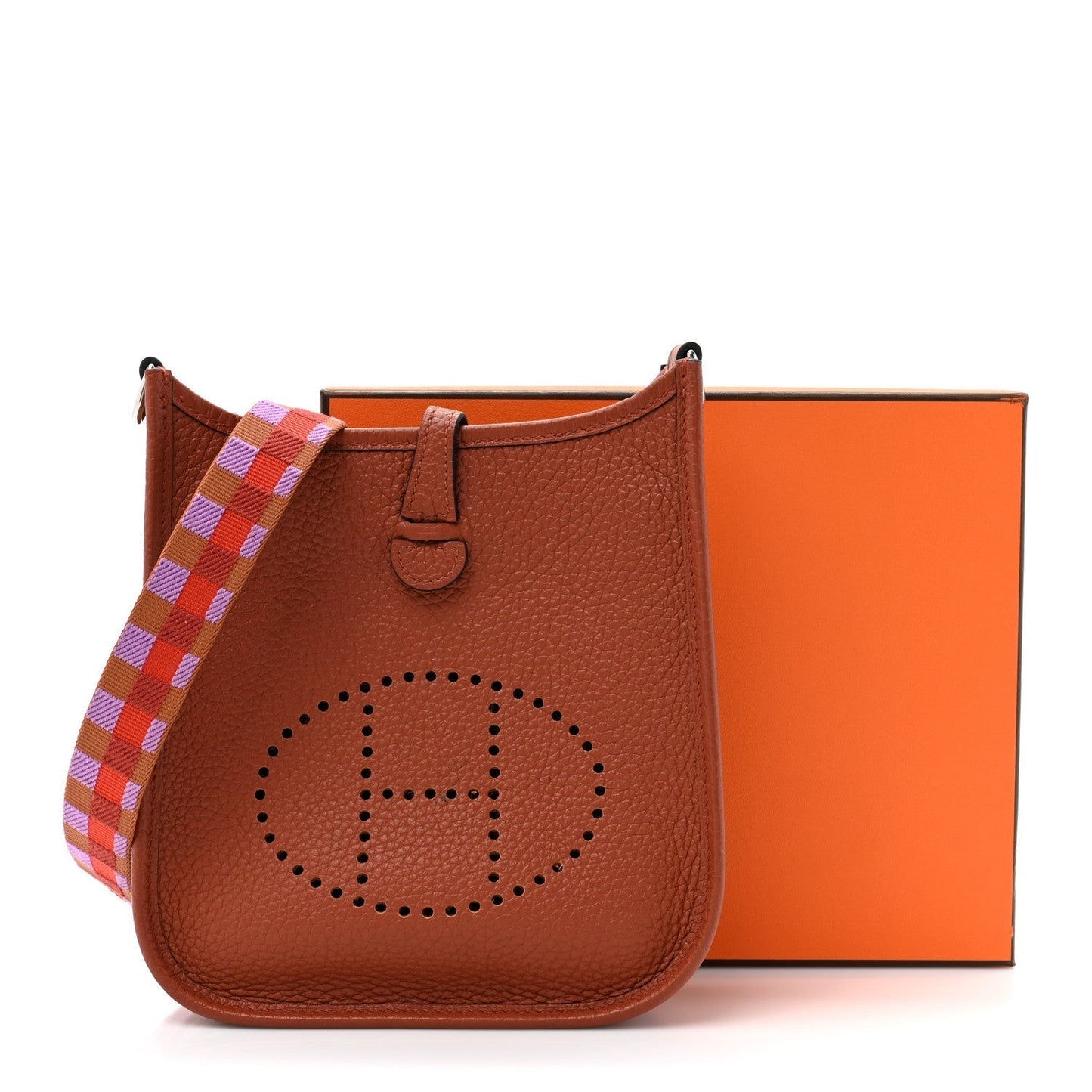 Taurillon Clemence Maxi Quadrille Evelyne TPM Cuivre Capucine Parme Rouge Duchess
