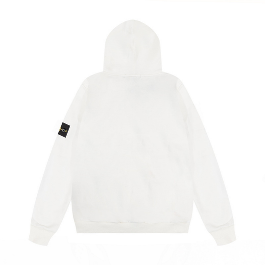 Monogram Zip Hoodie