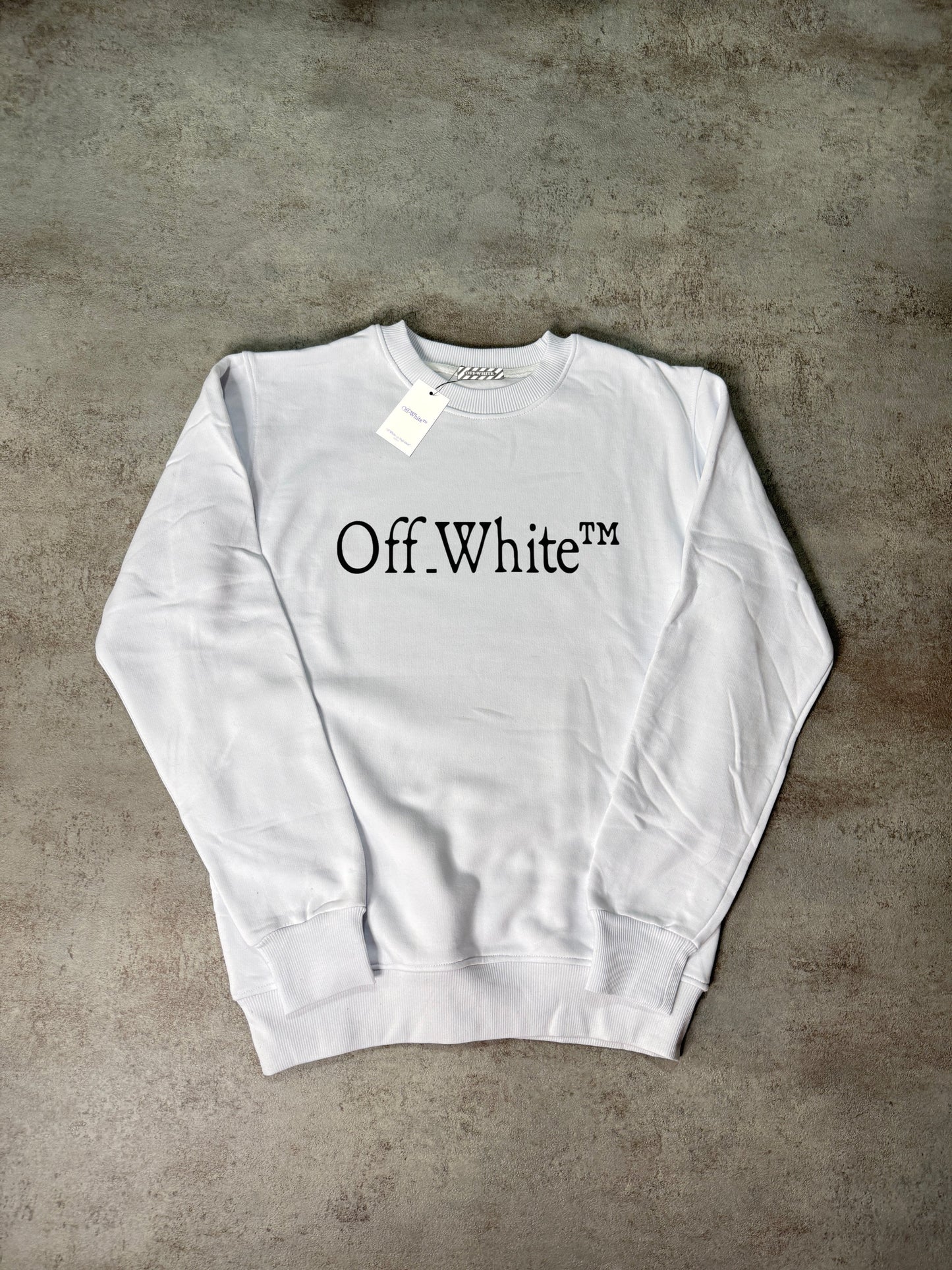 SUDADERA OFFWHIT£