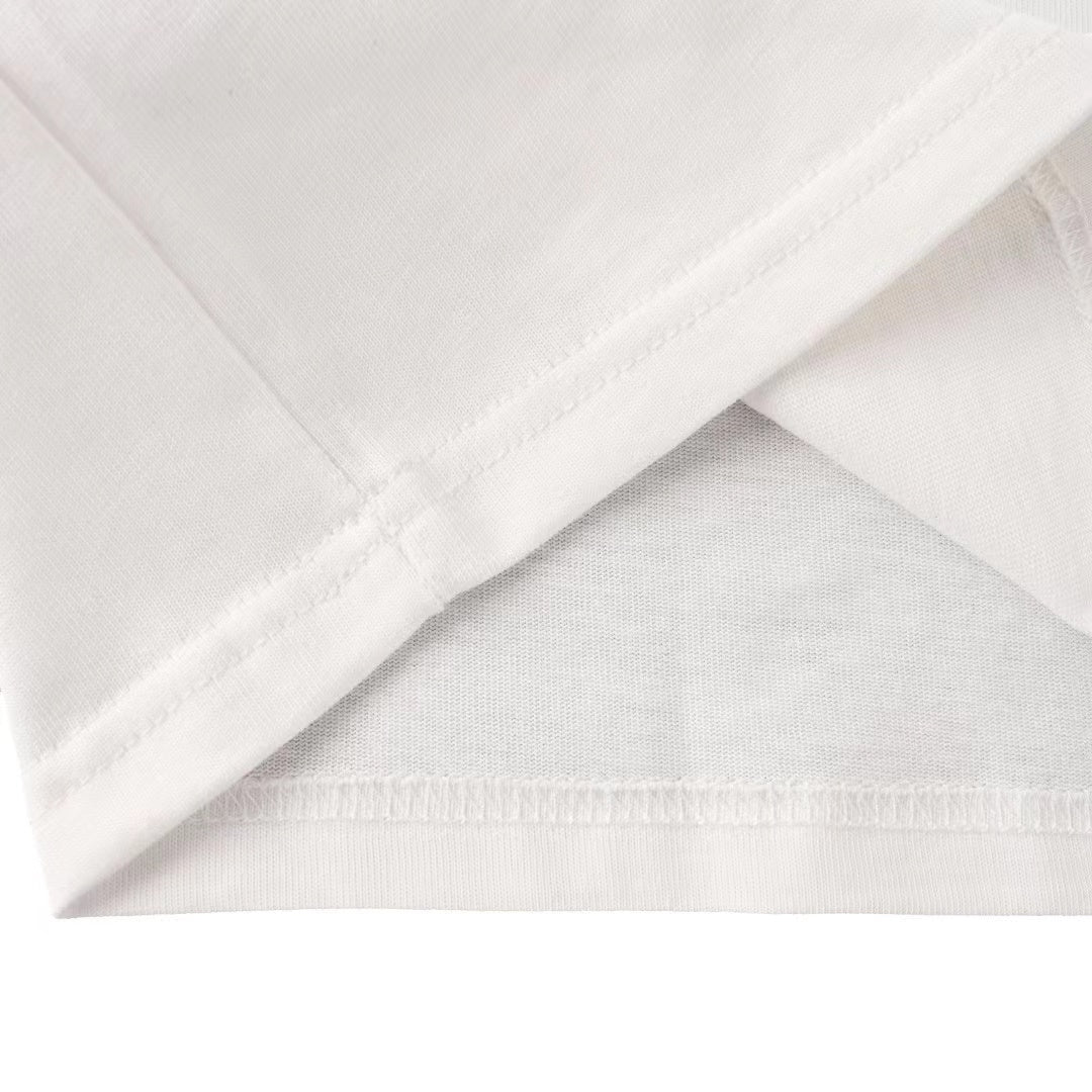LV Lovers T-Shirt White Cotton