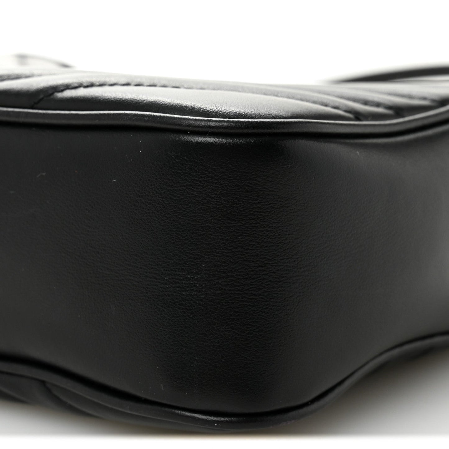 Calfskin Matelasse Monogram Lou Camera Bag Black