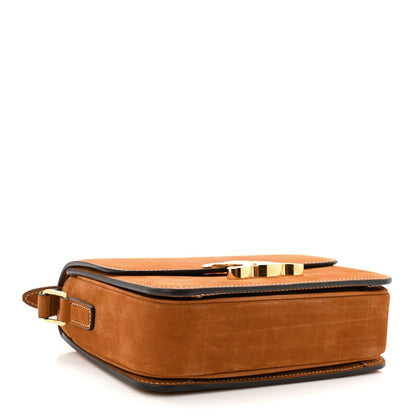 Nubuck Calfskin Teen Triomphe Camel