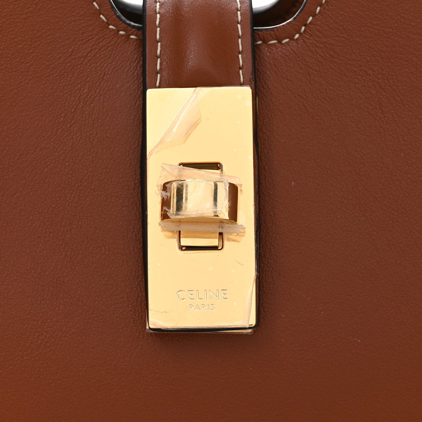Smooth Calfskin Small Camille 16 Soft Bag Tan