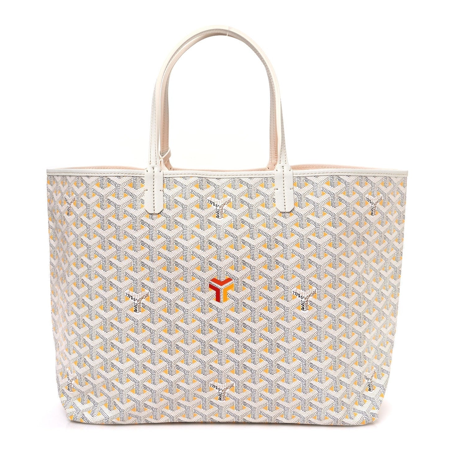 Goyardine Saint Louis Claire Voie PM White Yellow