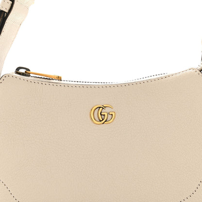 Goatskin Mini Aphrodite Shoulder Bag Mystic White