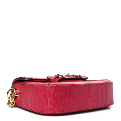 Canvas Calfskin Crystal GG Monogram Snakeskin Mini Horsebit 1955 Shoulder Bag Pink