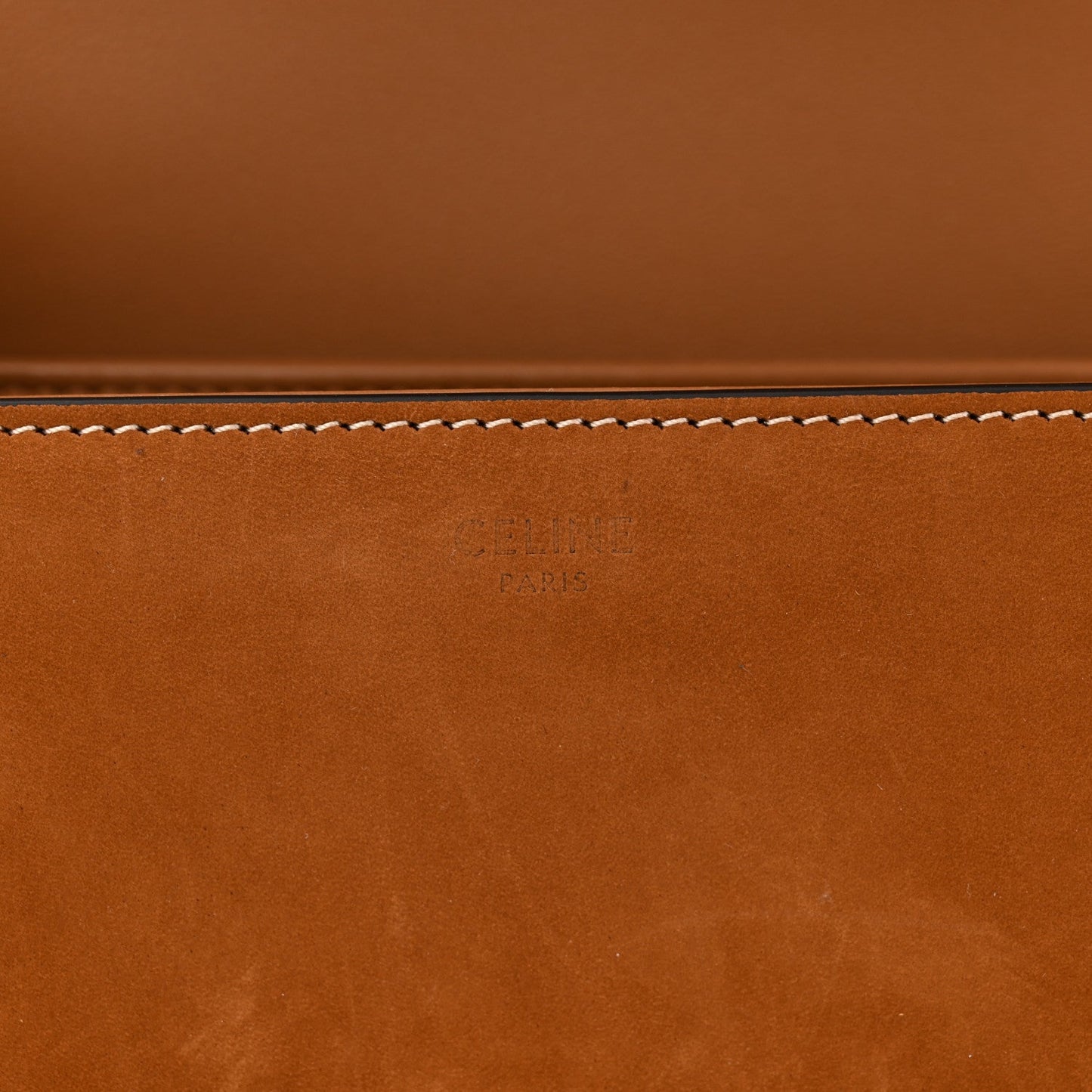 Nubuck Calfskin Teen Triomphe Camel