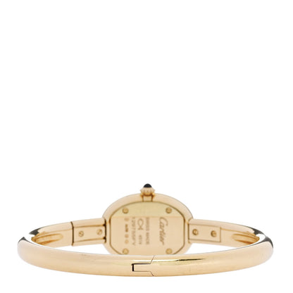 18K Yellow Gold 19mm Baignoire Quartz Watch