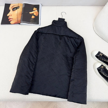 CC 25 Quilted Jacket Black Cotton 295703