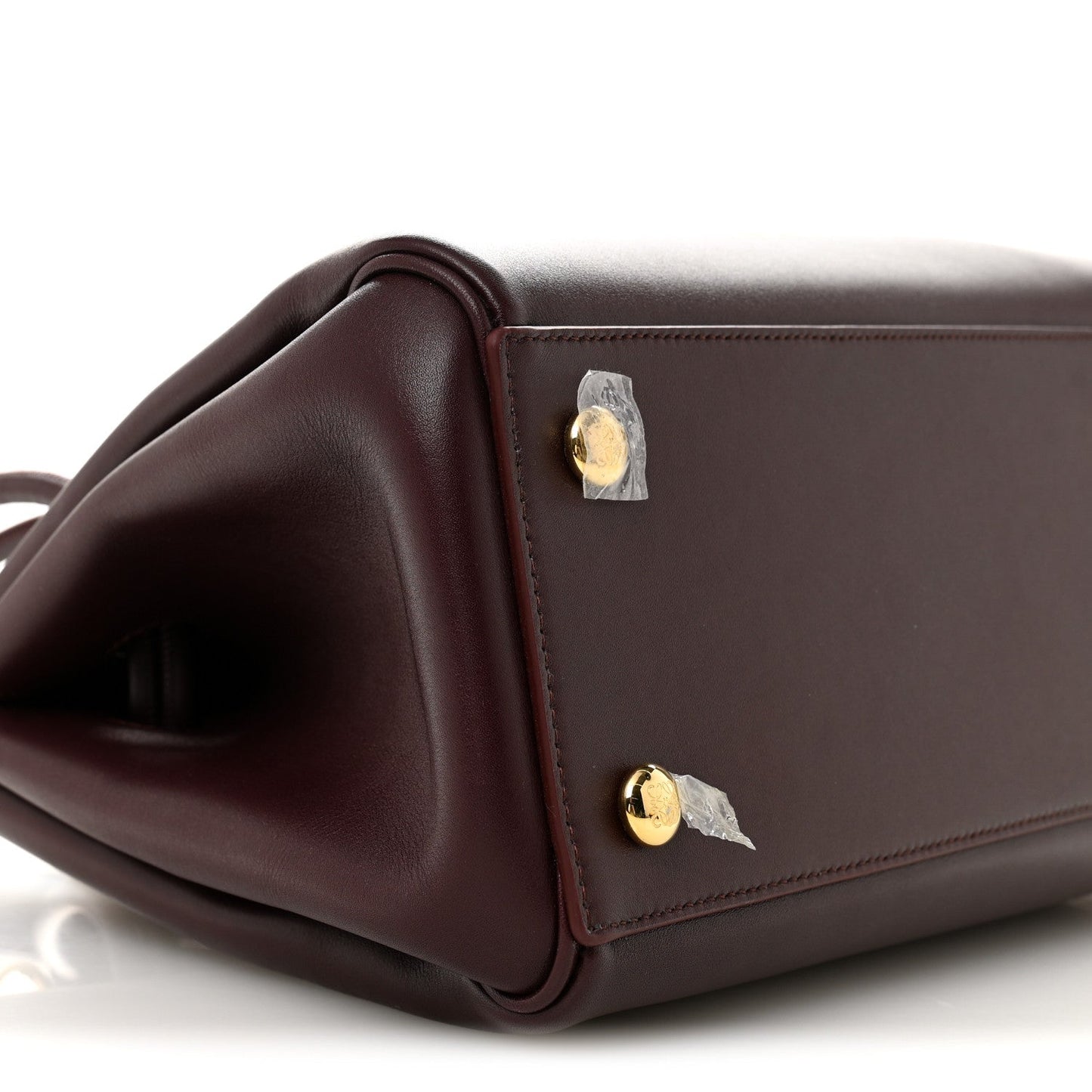 Supple Calfskin Small Madrid Bag Dark Burgundy