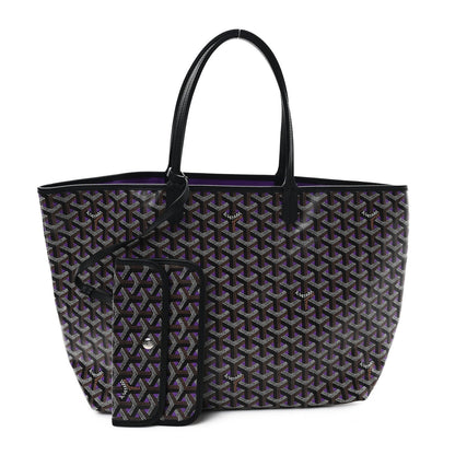 Goyardine Saint Louis Claire Voie PM Black Violet