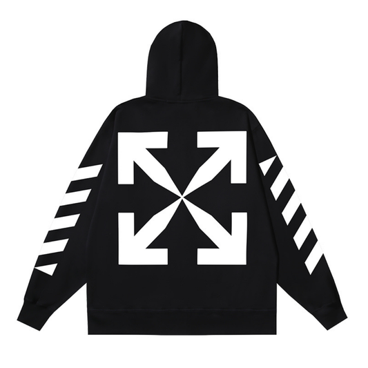 Off-W Monogram Zip Hoodie