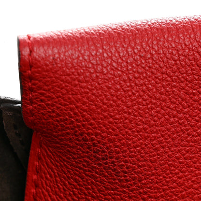 Monogram Cuir Orfevre Tote W PM Cherry