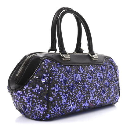 Sequin Monogram Sunshine Express Baby Purple