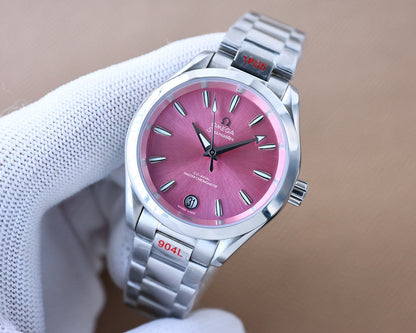 Omega Seamaster 34mm Silver Strap