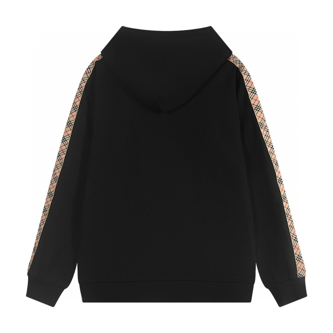 Monogram Zip Hoodie