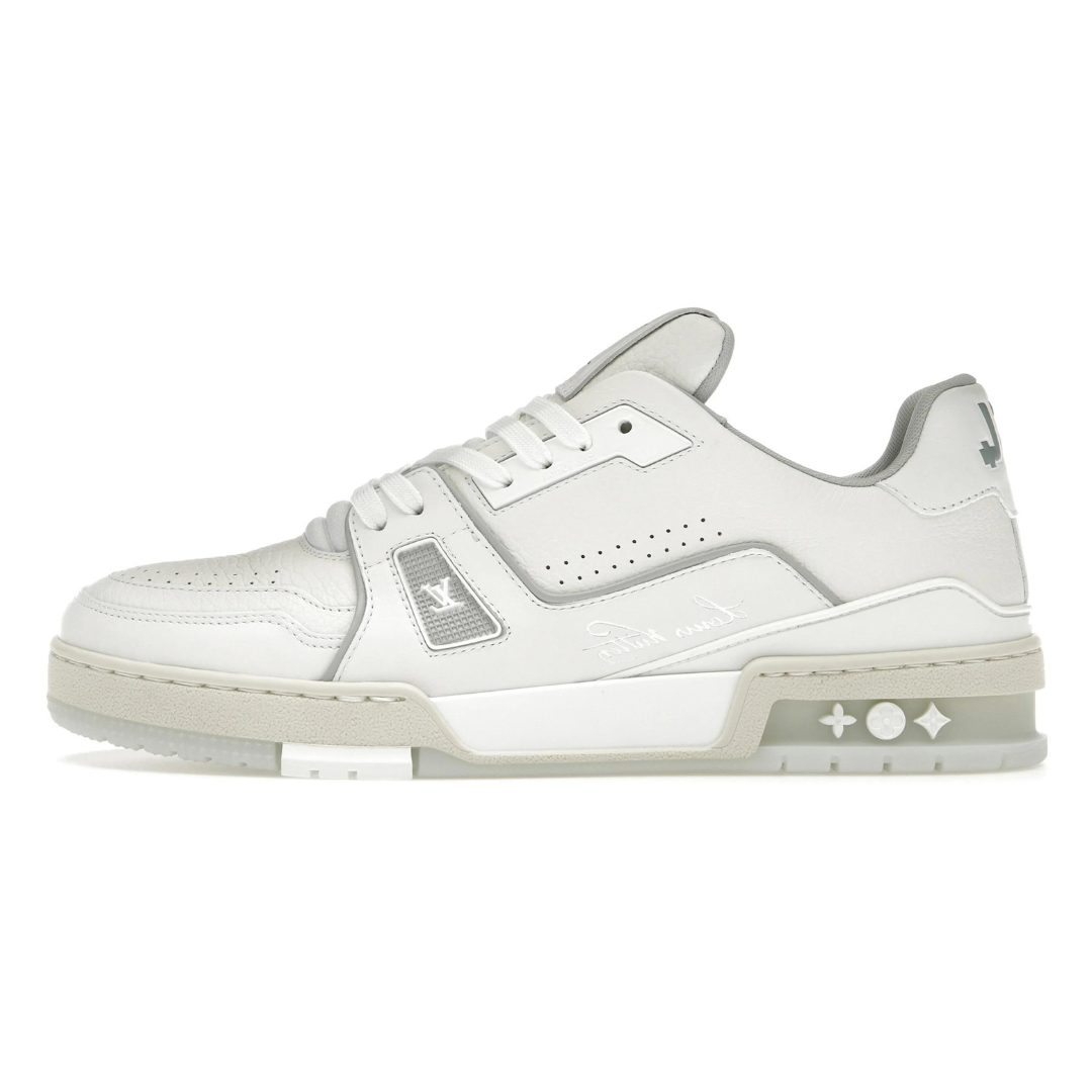 Monogram White Trainer