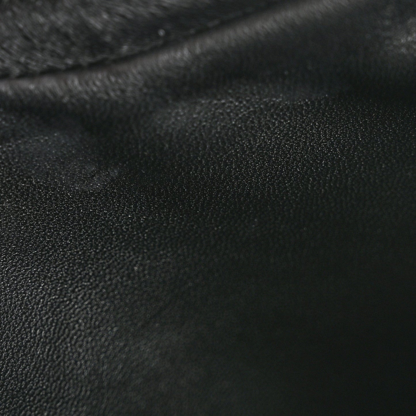 Smooth Calfskin Hula Hoop Shoulder Bag Black