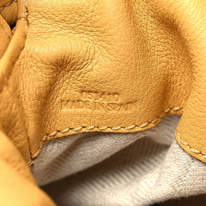 Calfskin Large Flamenco Knot Bag Sahara