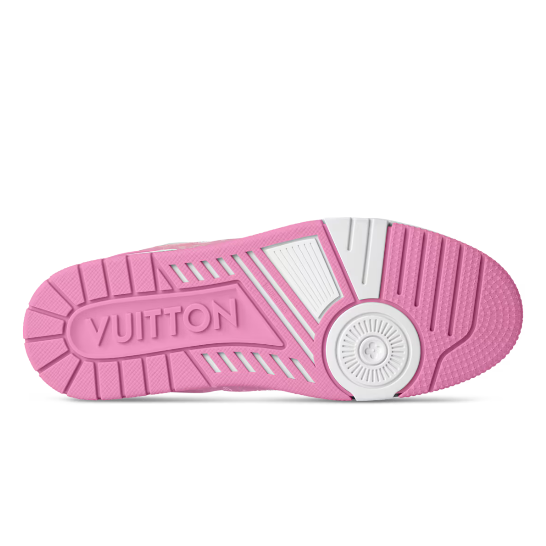 Monogram Pink White Trainer