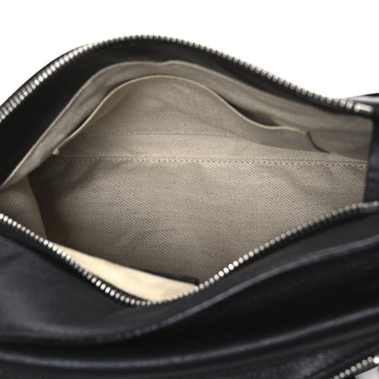 Calfskin Small Puzzle Bag Black