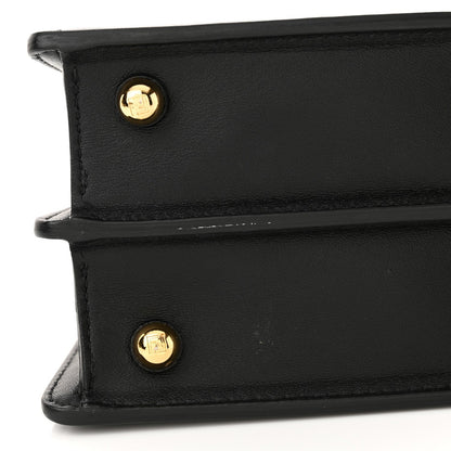 Shiny Nappa Petite Peekaboo I SEE U Satchel Black