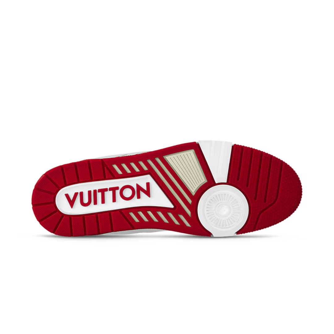 Monogram Cream Red