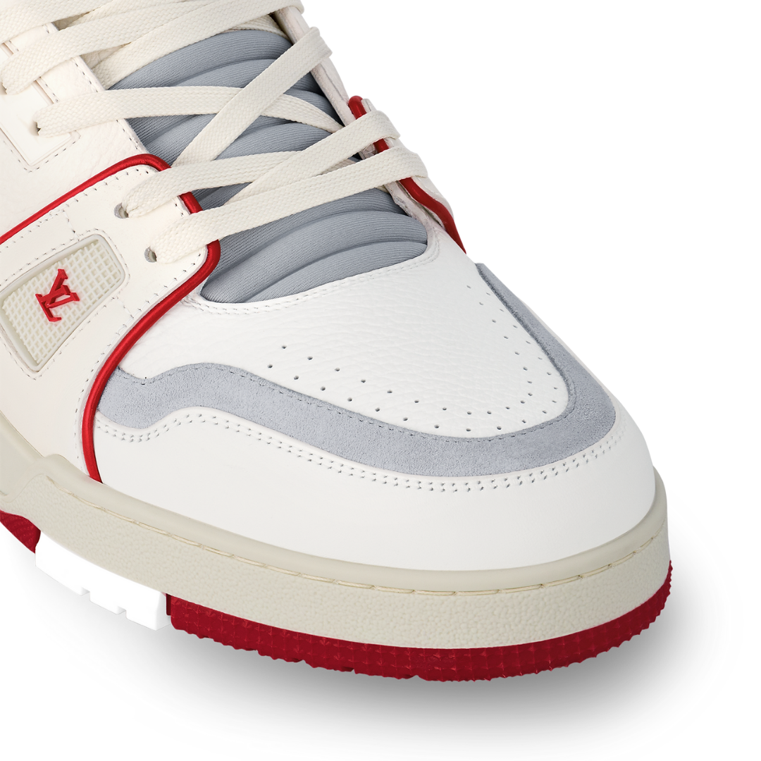 Monogram Cream Red
