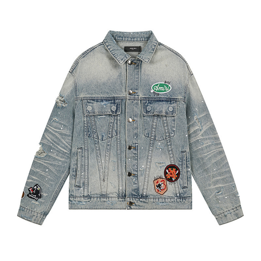 Purple Denim Jacket