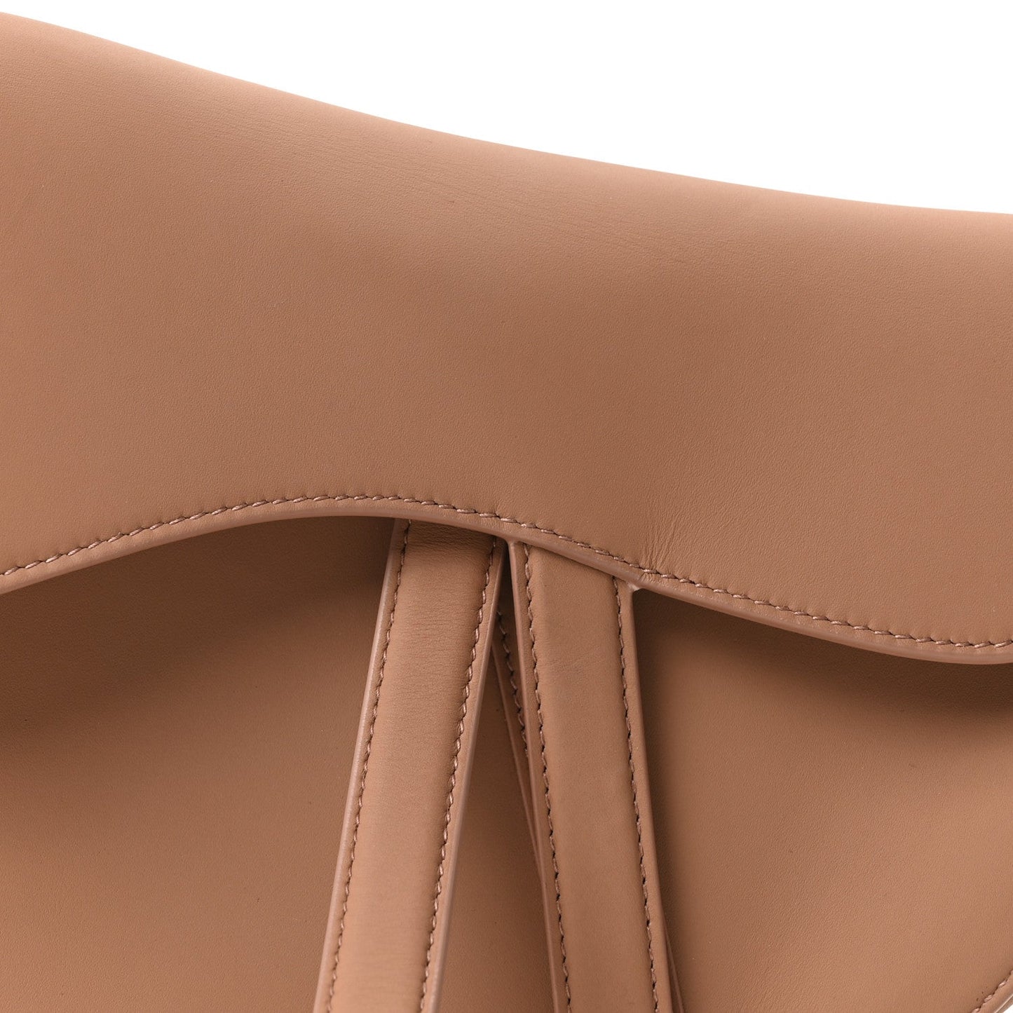 Ultra Matte Calfskin Saddle Bag Blush
