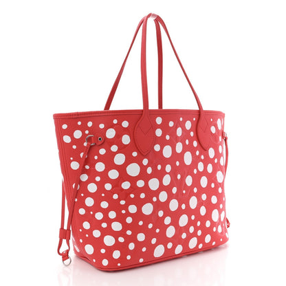 LV X YK Empreinte Infinity Dots Neverfull MM Rouge White