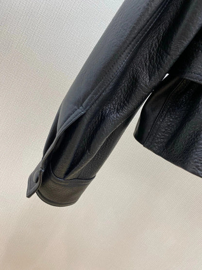 YSL 25S LEATHER JACKET STYLE 164