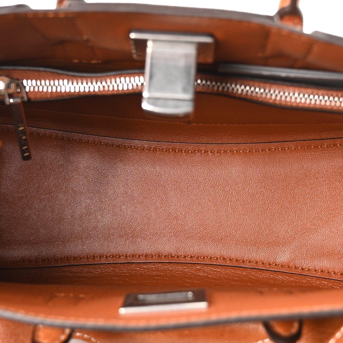 Vegetable Tanned Lambskin Mini Bel Air Carry All Bag Tan Cowboy