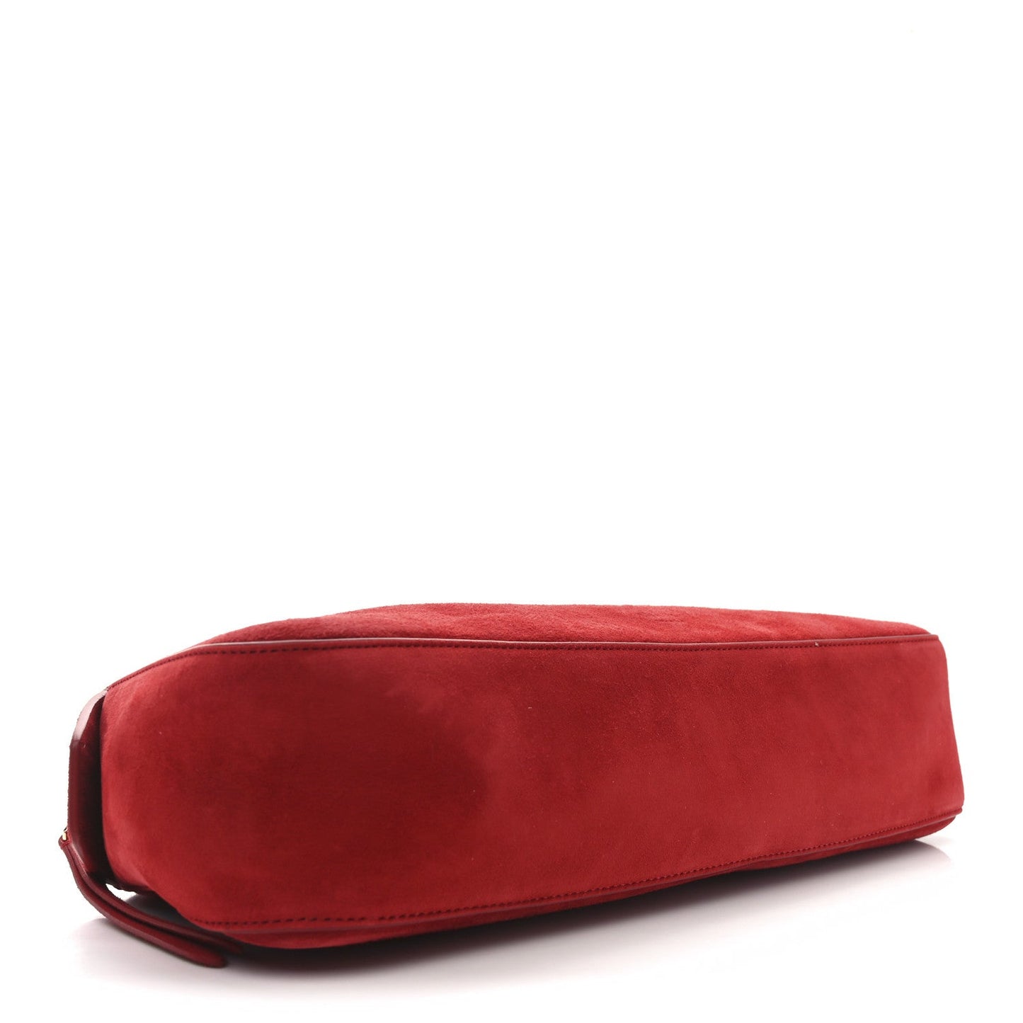 Suede Calfskin Simona Shoulder Bag Rebel