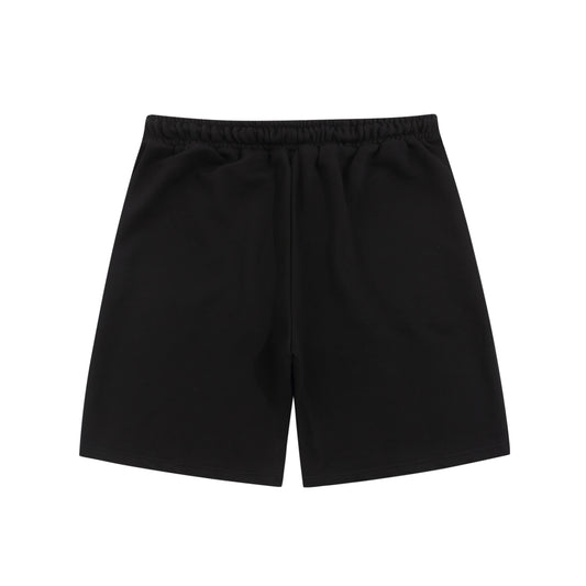 Palm Black Logo Shorts