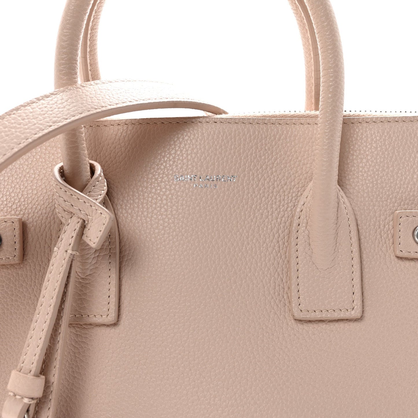 Grained Calfskin Baby Sac De Jour Souple Marble Pink