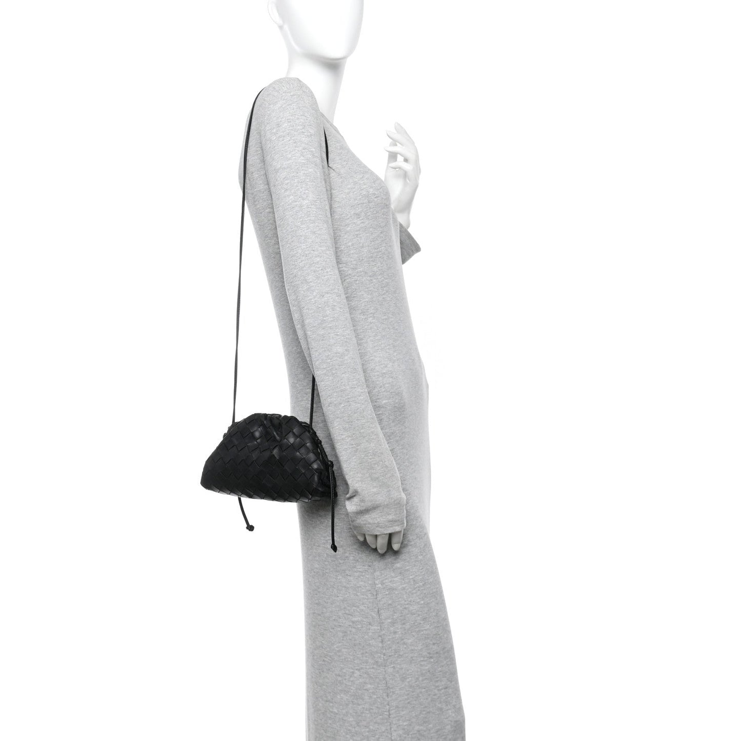 Nappa Intrecciato The Mini Pouch Black
