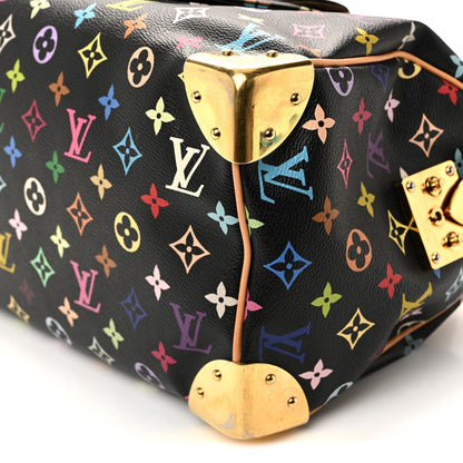 Monogram Multicolor Speedy 30 Black