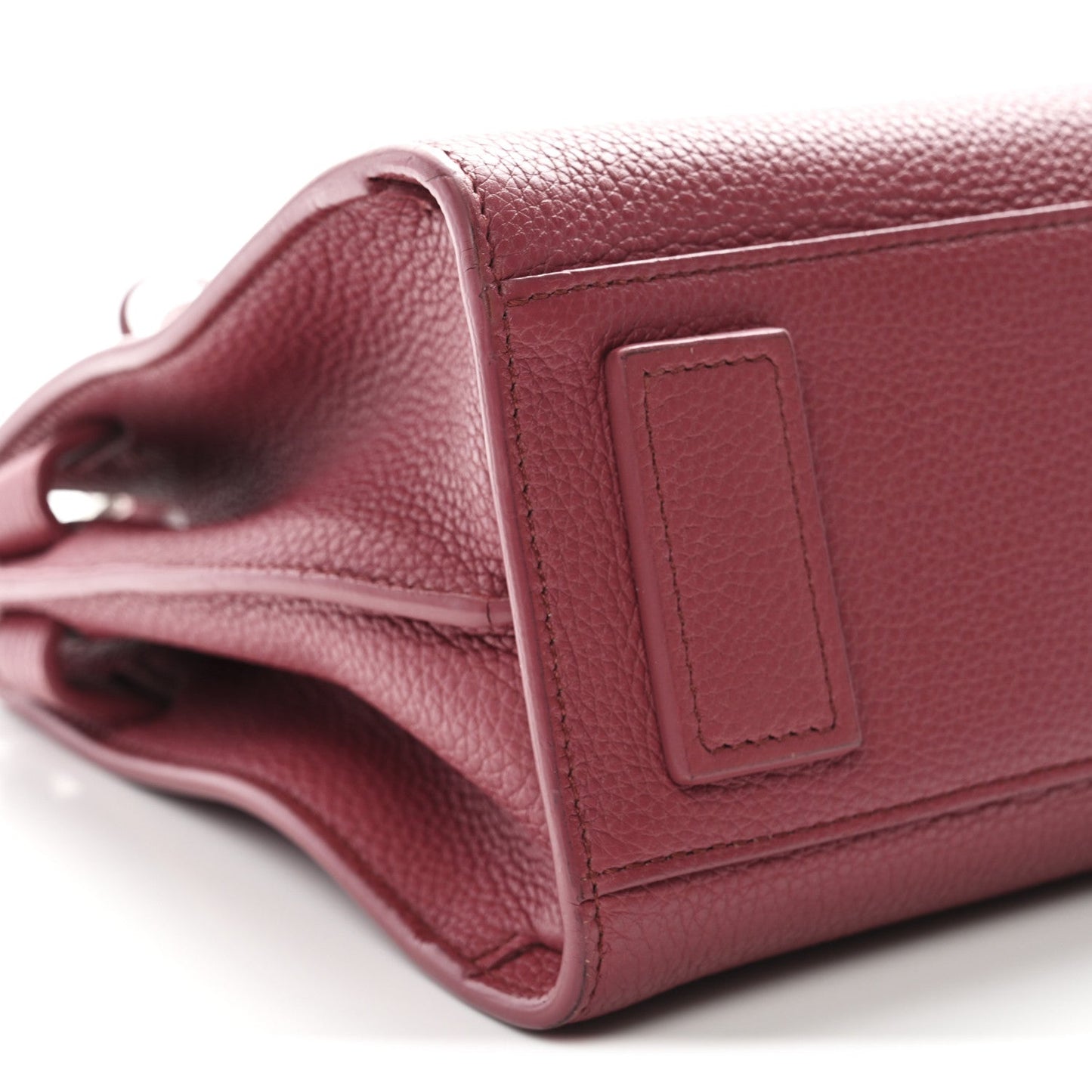 Grained Calfskin Nano Sac De Jour Souple Mystic Rose