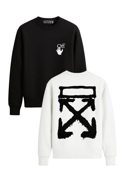 SUDADERA OFF WHIT£