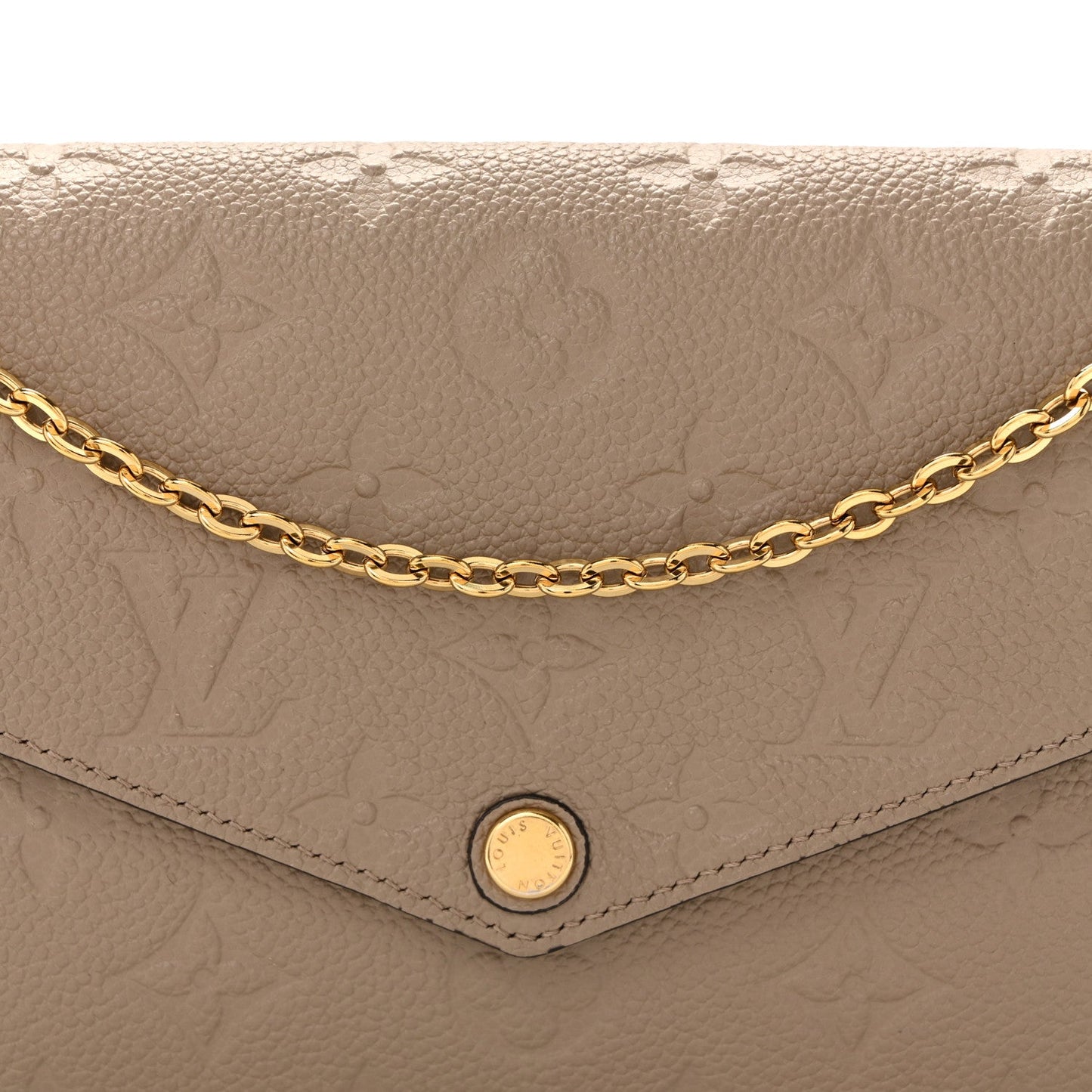 Empreinte Pochette Felicie Chain Wallet Tourterelle