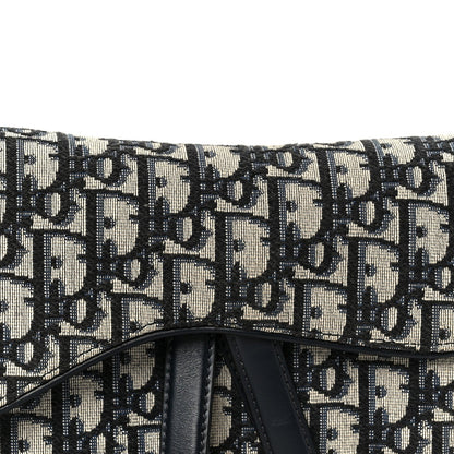 Oblique Saddle Bag Blue
