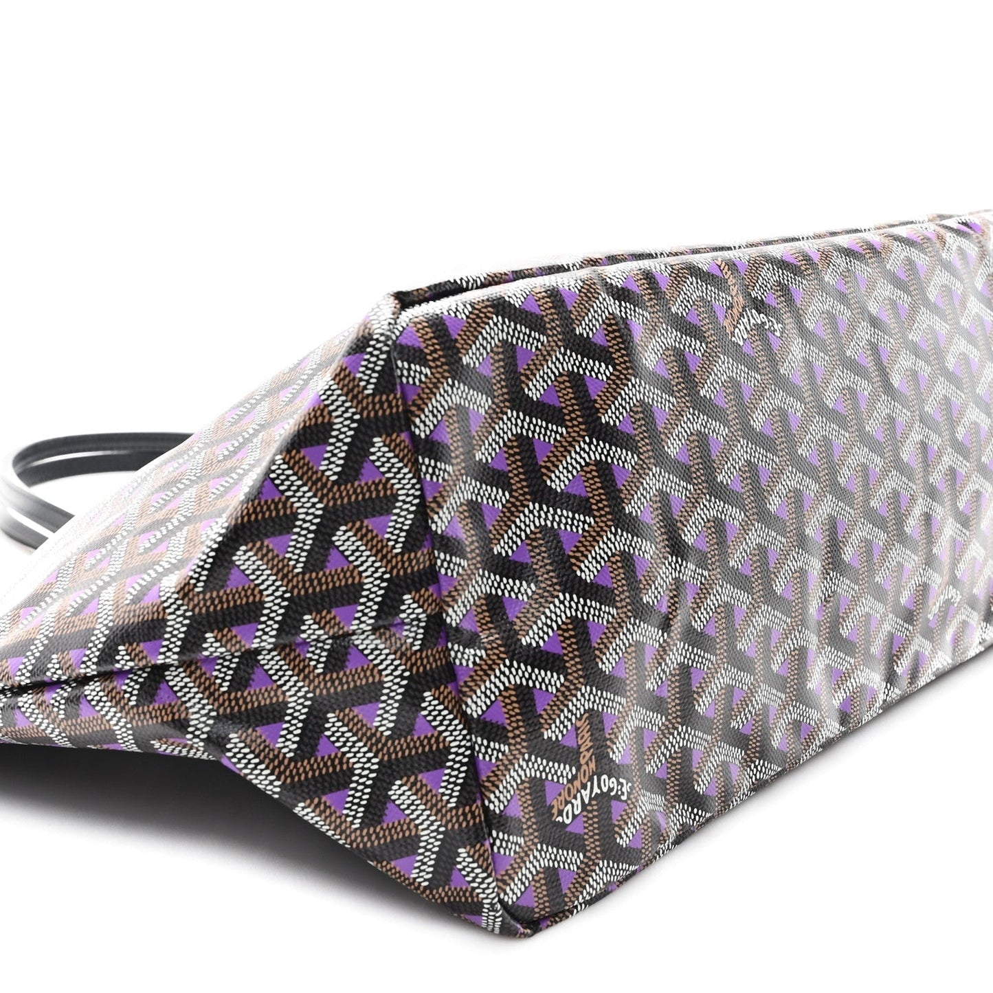 Goyardine Saint Louis Claire Voie PM Black Violet