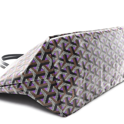 Goyardine Saint Louis Claire Voie PM Black Violet