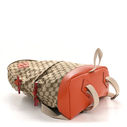 X THE NORTH FACE Monogram Textured Dollar Calfskin Embroidered Beige Ebony Mystic White Deep Orange